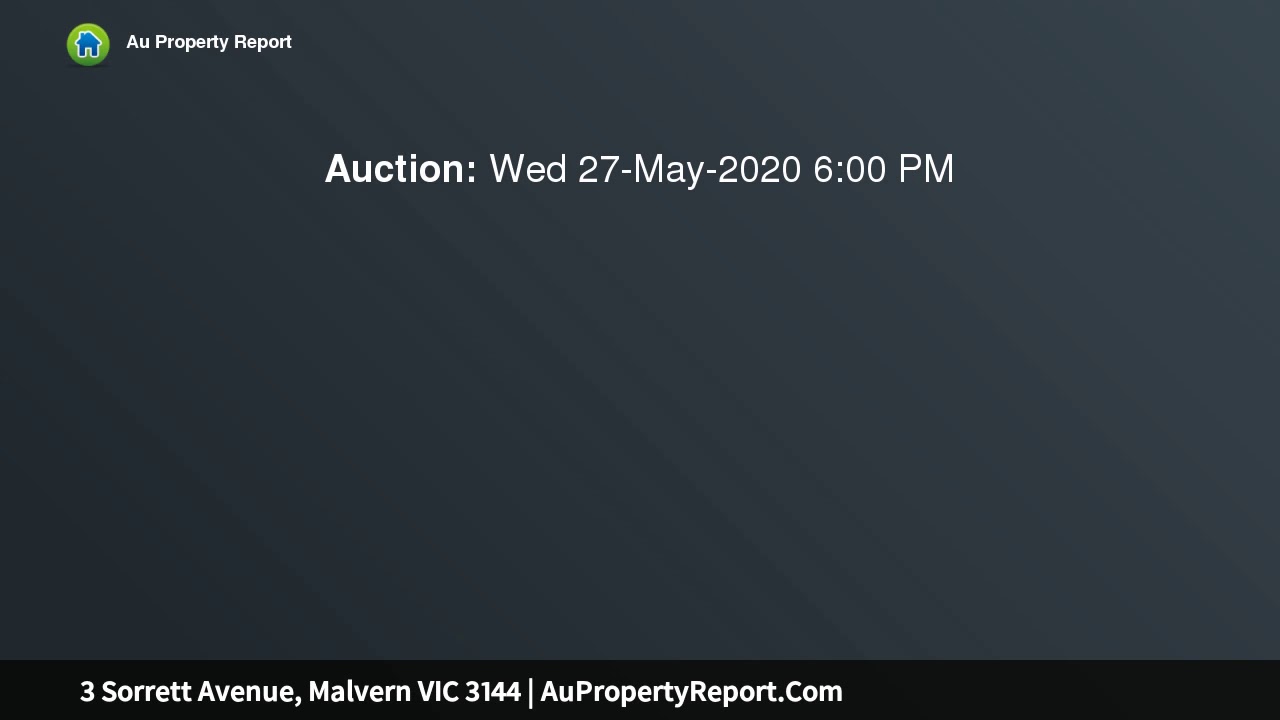 3 Sorrett Avenue, Malvern VIC 3144 | AuPropertyReport.Com