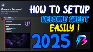 How To Add Welcome Message In Discord Server | Easy Setup 2025 | Bravers