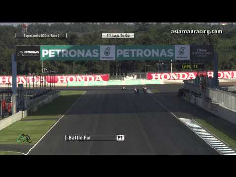 2014 ARRC Thailand: SuperSports 600cc Race 2 (Full)