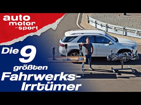 Weich = komfortabel, hart = sportlich: 9 Fahrwerks-Irrtümer - Bloch erklärt #69 | auto motor & sport