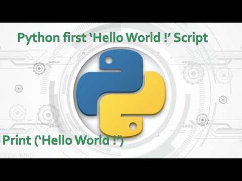 6 Complete Python Basics For Automation Python First Script Hello World