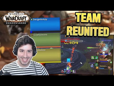 BACK IN BUSINESS? Thug with the main team!