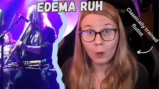 MORE NIGHTWISH! Flutist Reacts to Nightwish - Edema Ruh (acoustic)