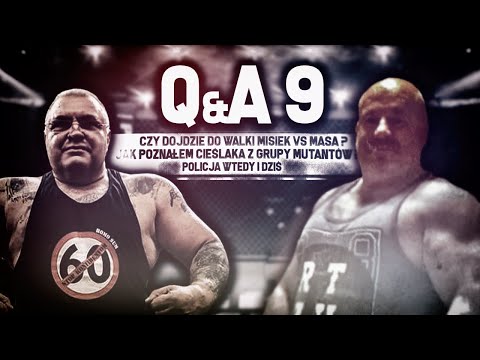 Q&A 9 I MASS about the fight with MIŚEK and CIELUŚ from the MUTANT GANG I Police I RÓŻYCKI'S MARKET