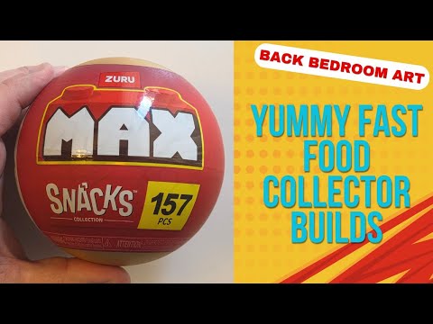 I build a fun and easy Zuru Max Snacks Collector toy