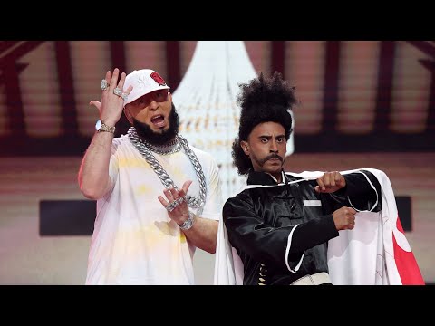 Goyo Jiménez y Sergio Alcover imitan a el Alfa y Nfasis en "Este" - Tu Cara Me Suena