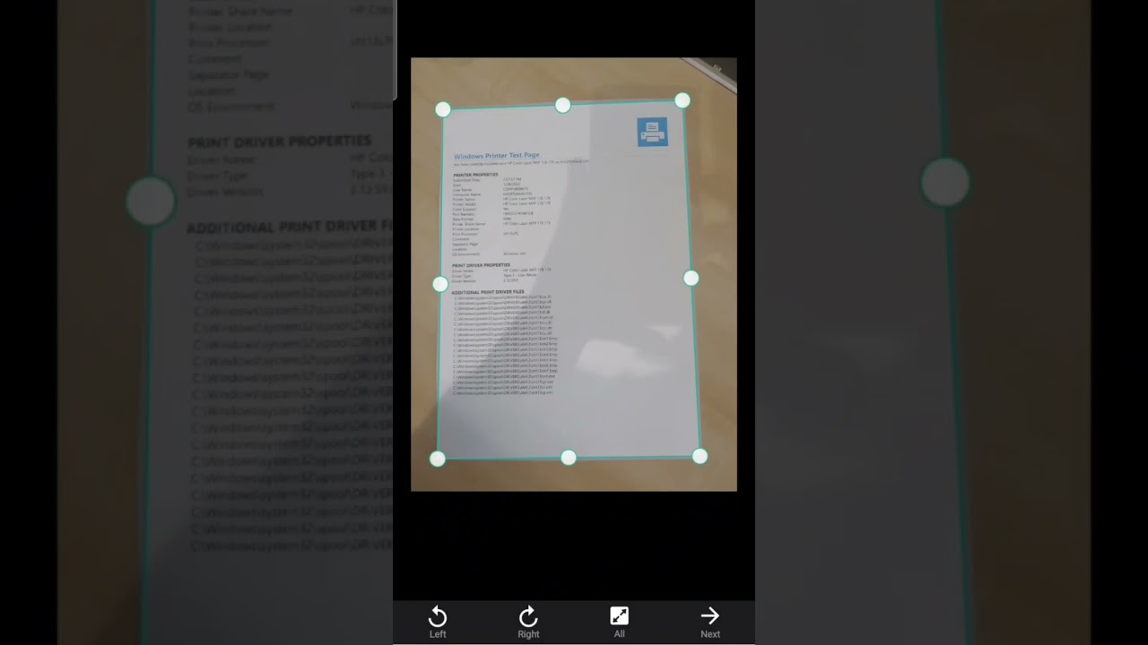Fast scane document in mobile phone using camscanner #camscanner #scanner #documents