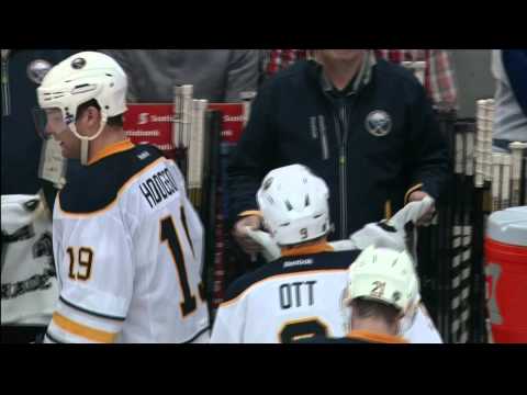 Mason Raymond slapshot PPG 4-2 Buffalo Sabres vs Toronto Maple Leafs 11/16/13 NHL Hockey.