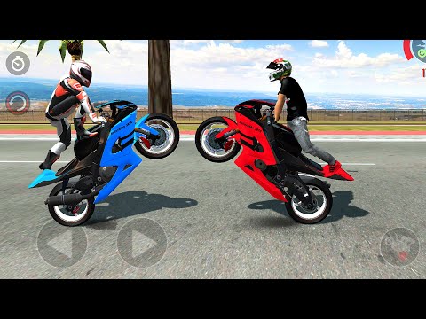 Motorcycle bike Extreme stunts driving Motorbikes #1 - Motocroos Game best Android IOS Gameplay