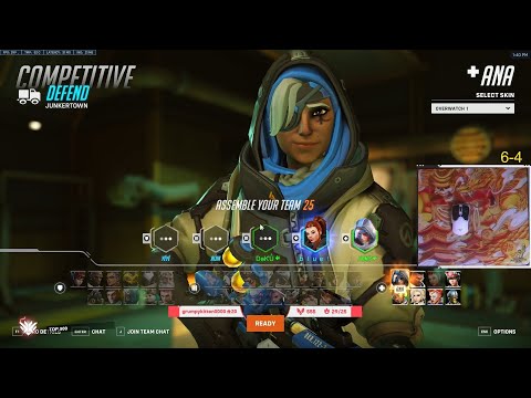 Gale Adelade God of Ana - Overwatch 2 Season 2 Gameplay