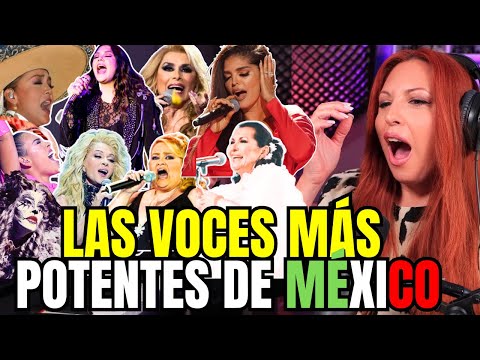 Las MEJORES VOCES en VIVO de MÉXICO - Parte  1 | Vocal Coach Reaction & analysis