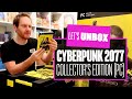 Cyberpunk 2077 Collectors Edition Unboxing PC Digital Download Edition - IT'S SO V-ERY BIG!