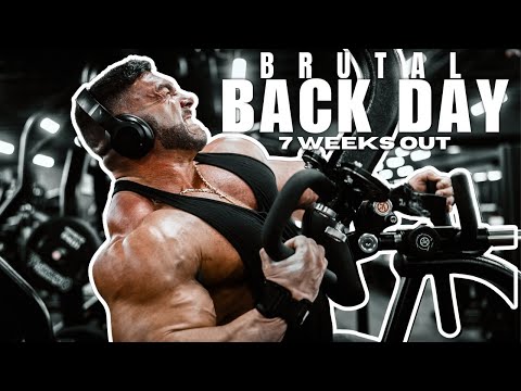 Back Day | 7 Weeks Out | Mr. Olympia Derek Lunsford