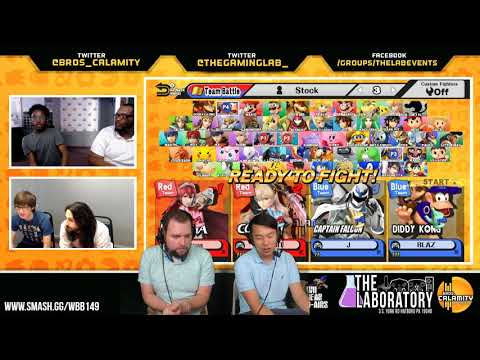 Ultra WBB #149 | Wawa Peach & Juice vs Blazikus & J.Moosh - Winners Quarter-Final - Super Smash Bros