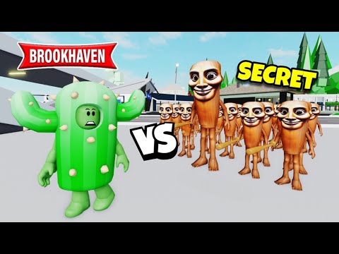 TEAM CACTUS VS TUNG TUNG SAHUR ... ! BROOKHAVEN - ROBLOX