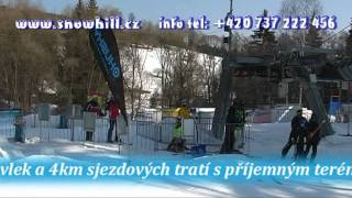preview picture of video 'Ski areál Šachty Vysoké nad Jizerou'