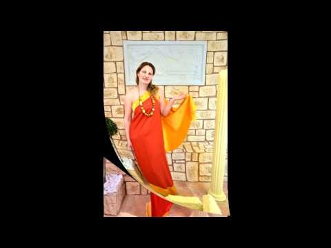 Athena,Acropolis Poze in haine de epoca,antice grecesti.wmv