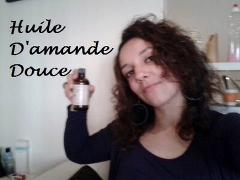 comment appliquer l'huile d'amande douce sur cheveux