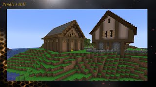 Minecraft (SP) - Pendle's Hill Stream 12 - Barn Raising