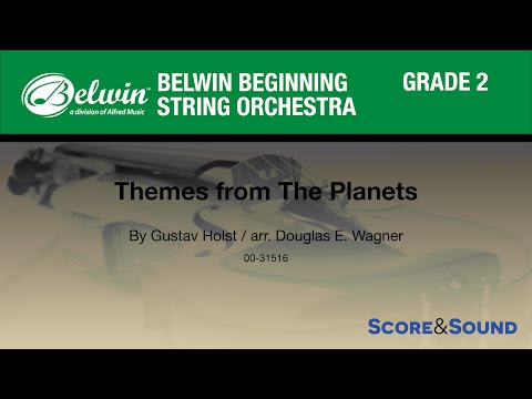 Themes from the Planets arr. Douglas E. Wagner - Score & Sound