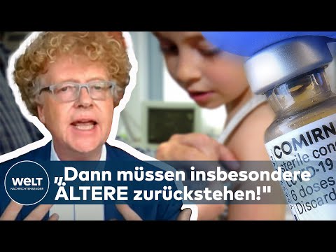 CORONA-IMPFUNG FÜR DIE JÜNGEREN: "Dringend geboten! Dann müssen insbesondere Ältere zurückstehen!"