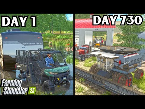 I Spent 2 Years Building A $1,000,000 Farm? | Farming Simulator 25