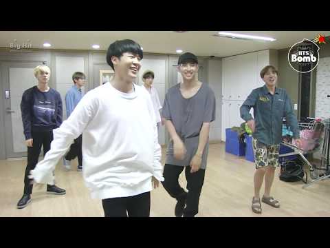 [BANGTAN BOMB] RM and Jin Dance Stage Behind the scene for BTS DAY PARTY 2016 - BTS (방탄소년단)