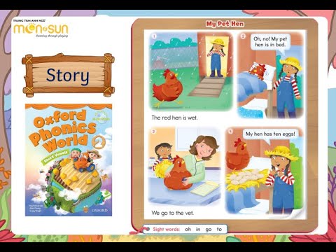 Oxford phonics world 2-  Story  My pet hen
