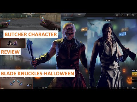 NEW BUTCHER CHAR & BLADE KNUCKLES-HALLOWEEN REVIEW CFPH