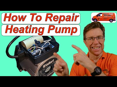How to Fix Heating Pump, Vaillant F75 Faulty Pump, Replaced the Capacitor in the Pump and its Fixed