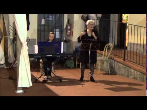 Saluti del Presidente. Esibizione di Franca Gambino con accompagnamento di Elena Cucchiara