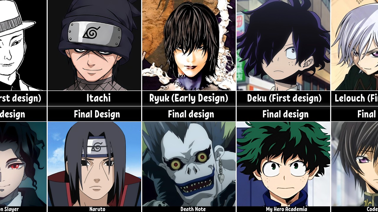 What Anime Characters Were SUPPOSED To Look Like