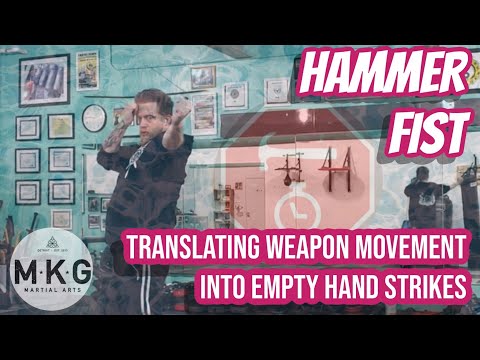 HAMMER FIST of Legend: Utilizing Weaponry Mechanics for Empty-Hand Strikes