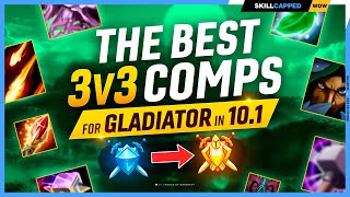 BEST 3v3 COMPS FOR GLADIATOR | DRAGONFLIGHT SEASON 2 PATCH 10.1 PvP TIER LIST