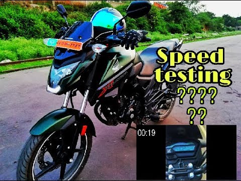 Honda X blade || Speed testing 0 to 100 km/hr