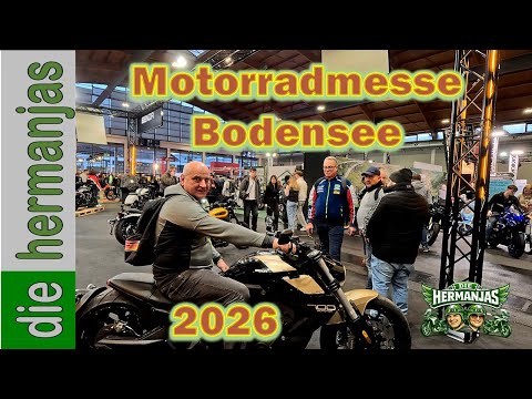 Motorradwelt Bodensee 2026. Our impressions of this year's diverse trade fair.