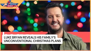 Luke Bryan Reveals His Family's Unconventional Christmas Plans