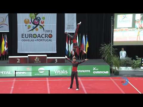 Ilya RYBINSKI -- Yauheni NOVIKAU (Belarus) -- Euroacro 2013