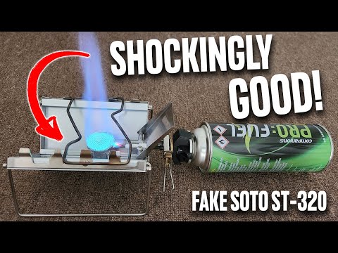 Fake but Fantastic!! SOTO ST-320 Clone Cassette Stove