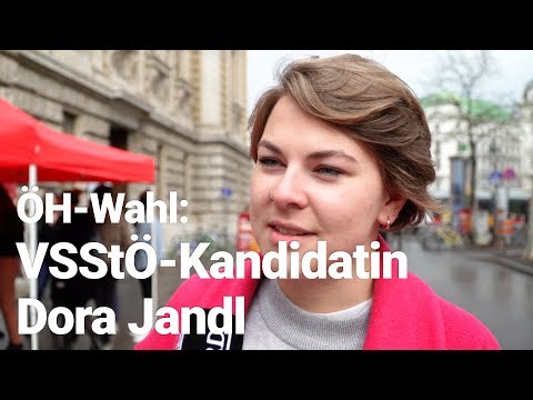 ÖH-Wahl 2019: VSStÖ-Kandidatin Dora Jandl