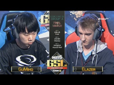 [2017 GSL Season 3]Code S Ro.32 Group A Match5 GuMiho vs Elazer