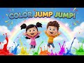 Color Jump Jump Fun Preschool Colors Song For Kids Dance Learn Colors