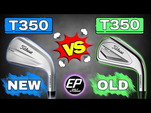 Titleist T350 NEW vs OLD! (SLOW & MID Swing Speed Test) The Ultimate Game Improvement Iron?!