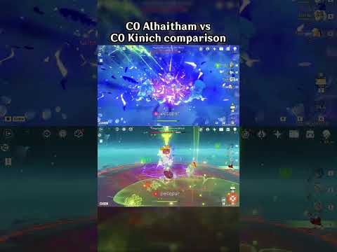 C0 ALHAITHAM VS C0 KINICH COMPARISON