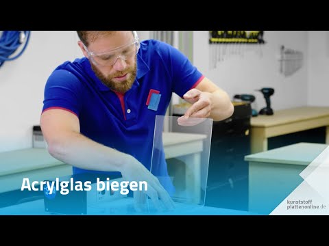 Acrylglas biegen: So gehen Sie vor | Kunststoffplattenonline.de