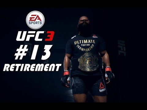 UFC 3 Heavyweight Career Mode Walkthrough Part 13 - RETIREMENT!