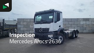 Camion châssis Mercedes-Benz Arocs 2636 6X4 NEW Steelsuspension chassis Flywheel PTO Big-Axle à vendre - Image 4 | Autoline TG Camion châssis Mercedes-Benz Arocs 2636 6X4 NEW Steelsuspension chassis Flywheel PTO Big-Axle neuf | Image 4 - Autoline