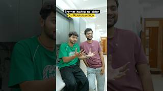 Brothers having no Sister on Rakshabandhan 🥲 @deepestgarg #rakshabandhan #funny #brothers