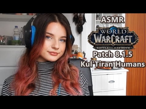 [ASMR] Kul Tiran Human Unlock Questline - WoW (soft spoken)