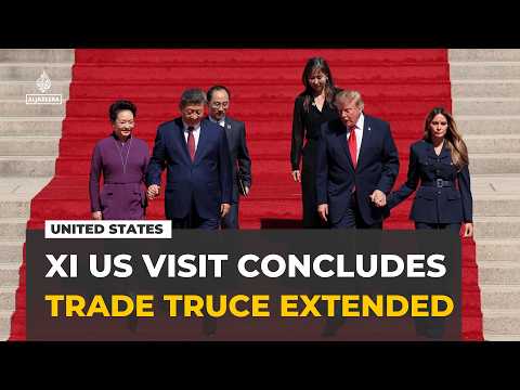 Trump and Xi extend trade truce to January after high-profile Washington visit